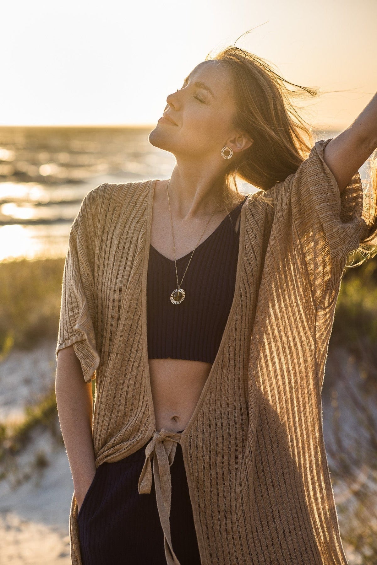 Sole 100% Linen Beach Dress