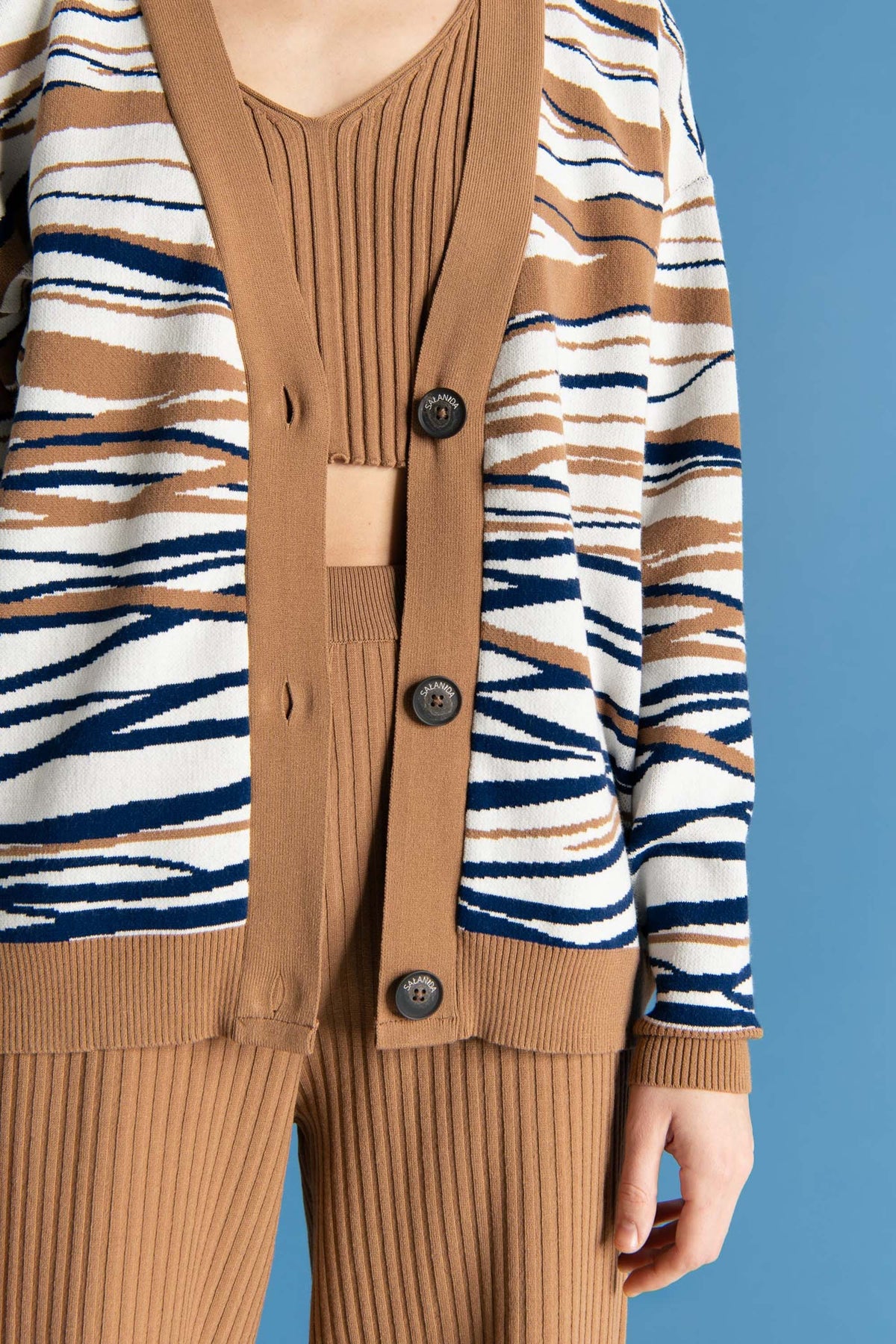 Prima Jacquard Cardigan