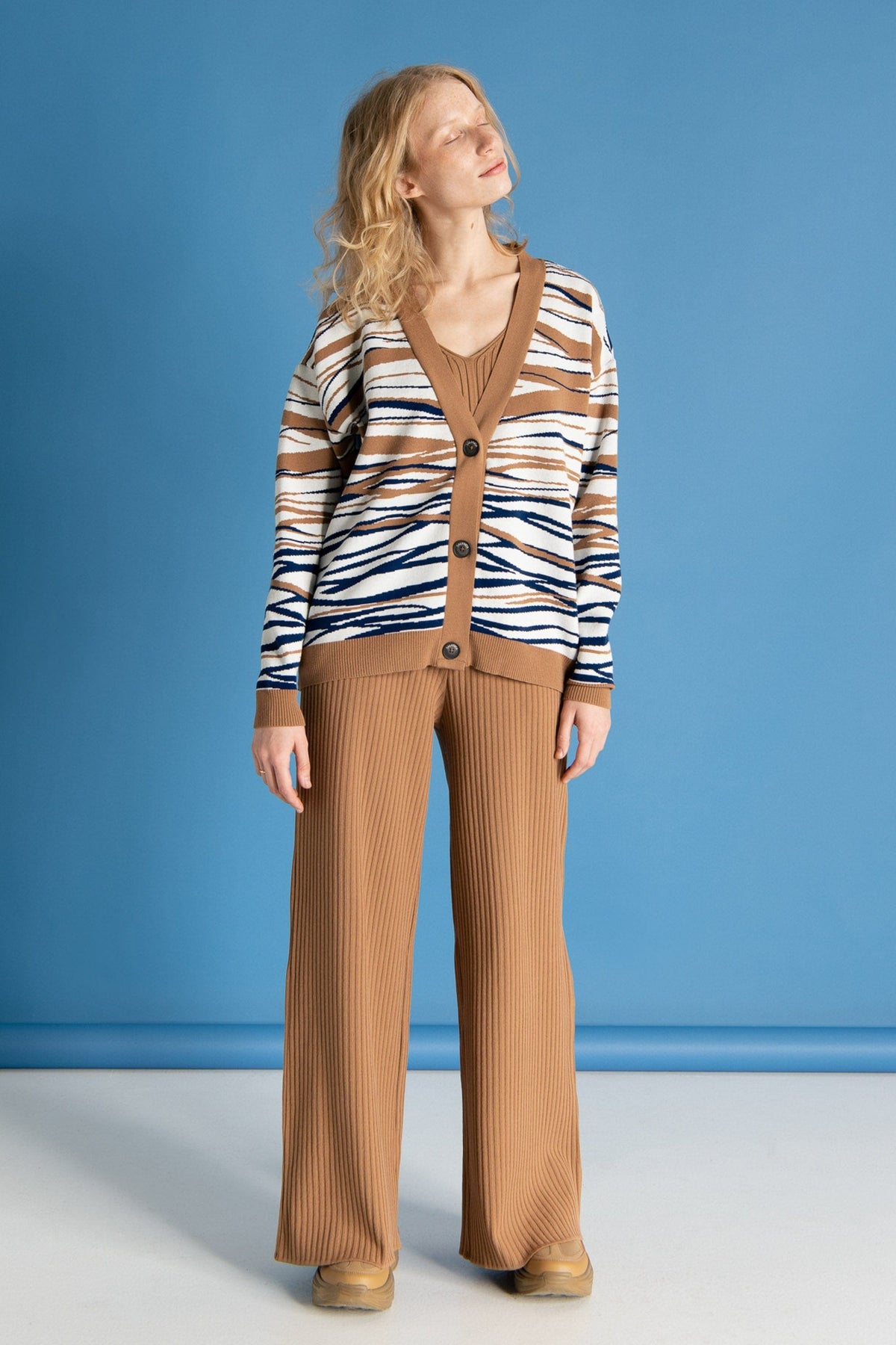 Prima Jacquard Cardigan