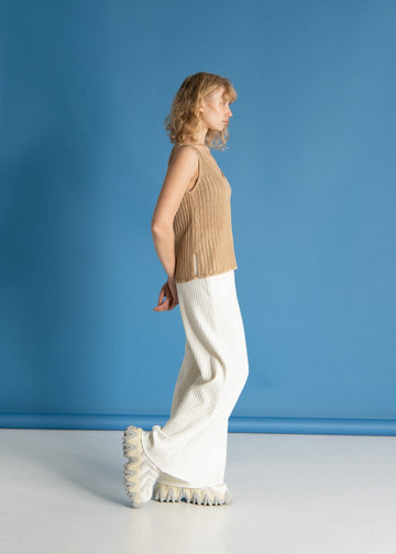 Caldo 100% Linen Tank Top