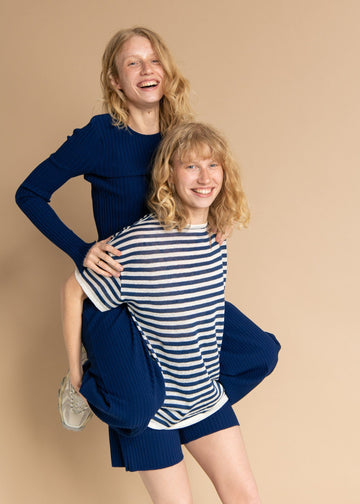 Brera Ribbed Long-Sleeve Top