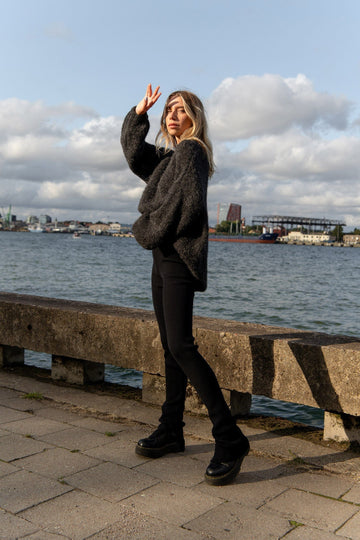Barra Ribbed 100% Merino Leggings