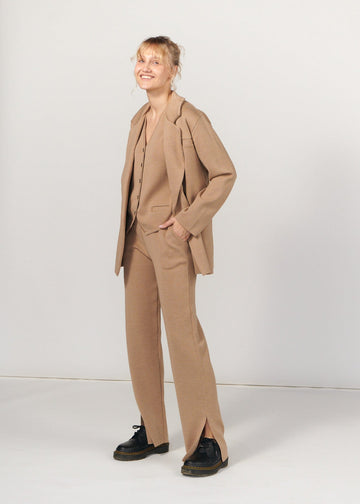 Galante Knitted 100% Merino Waistcoat