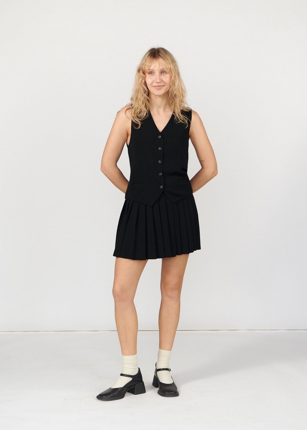 Galante Knitted 100% Merino Waistcoat