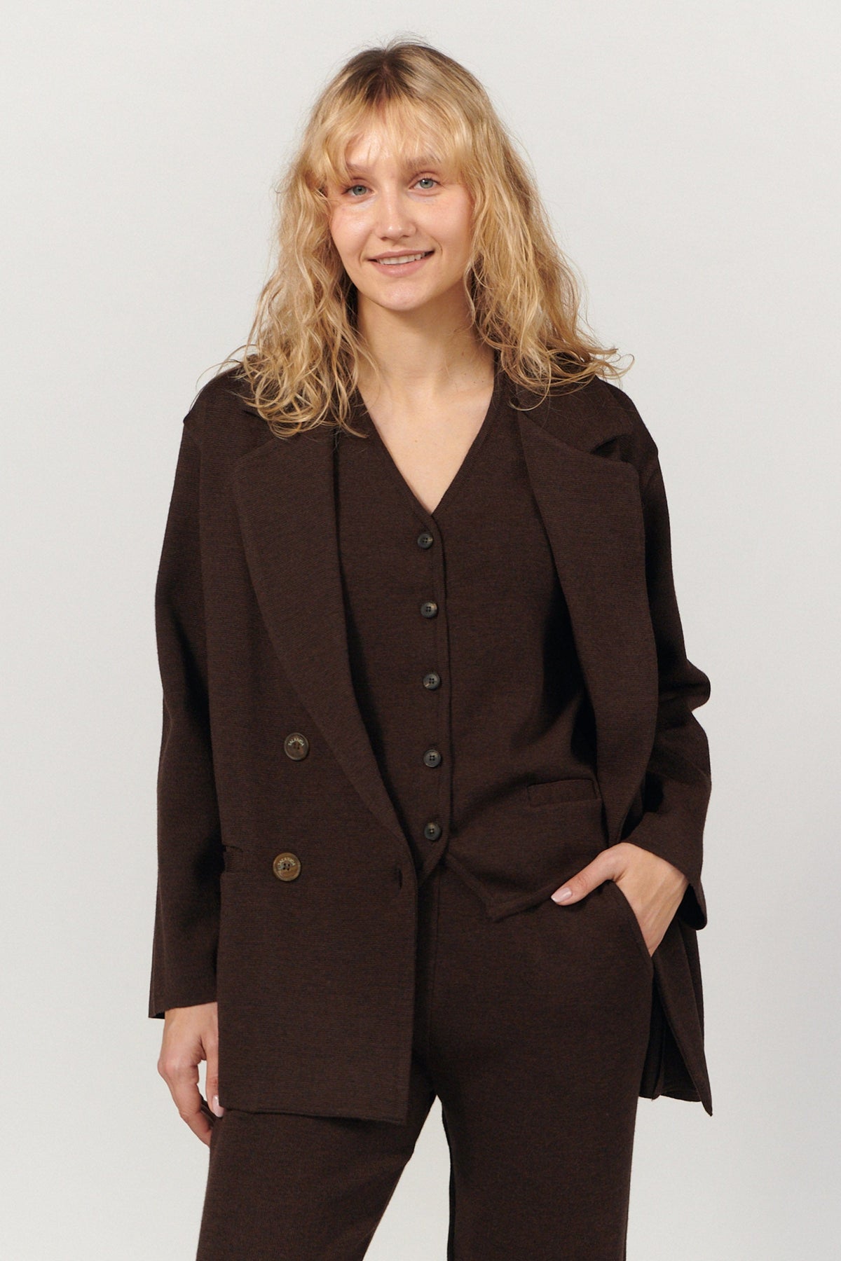 Forza Knitted 100% Merino Blazer