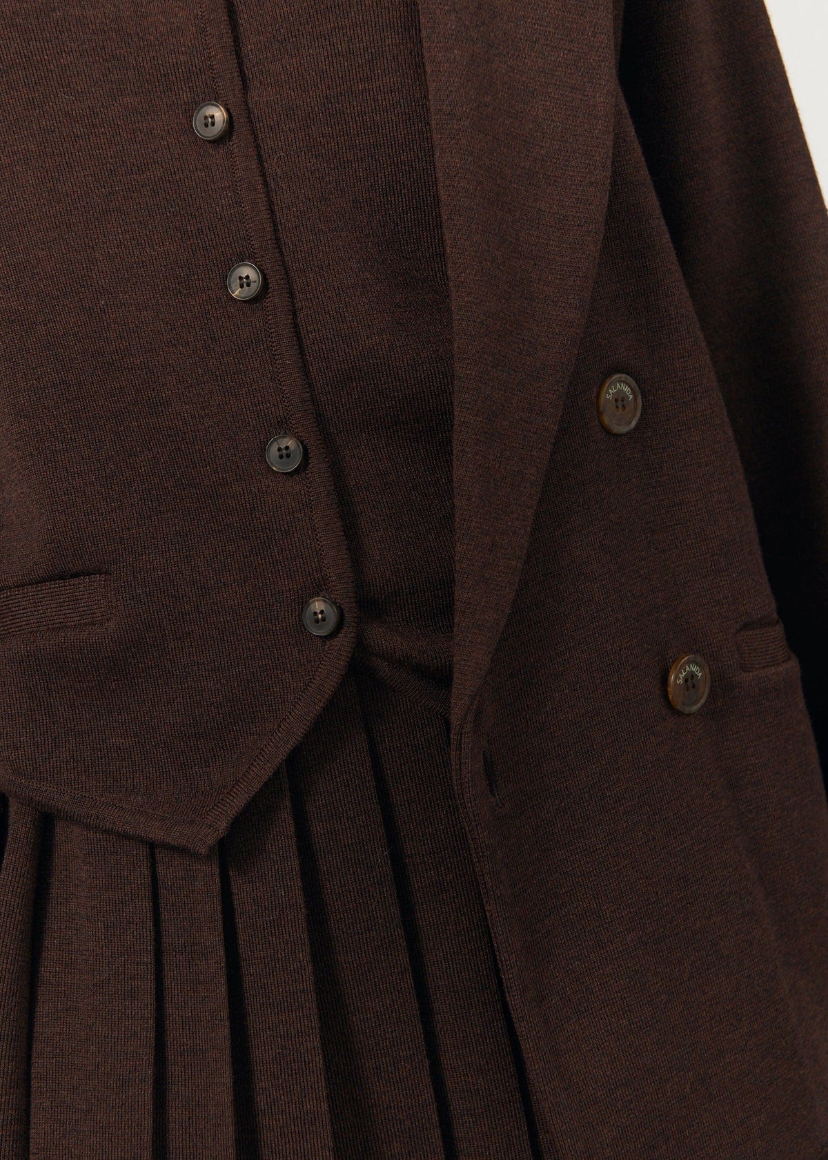Galante Knitted 100% Merino Waistcoat