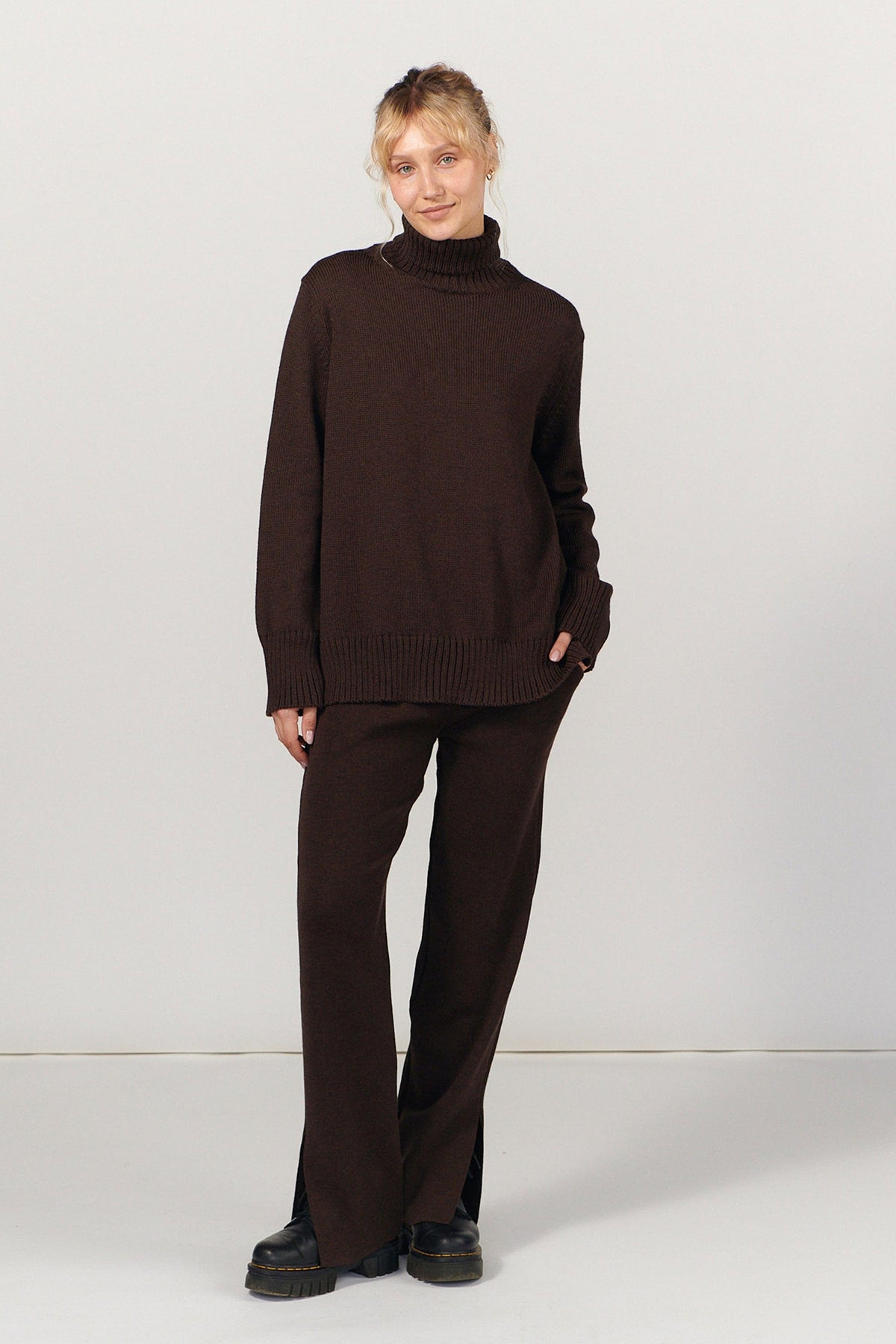 Morbido 100% Merino Turtleneck