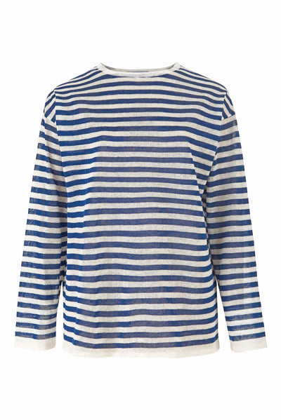 Tanto 100% Linen Long-Sleeve Top