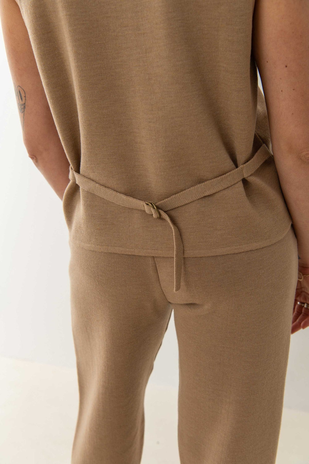 Galante Knitted 100% Merino Waistcoat