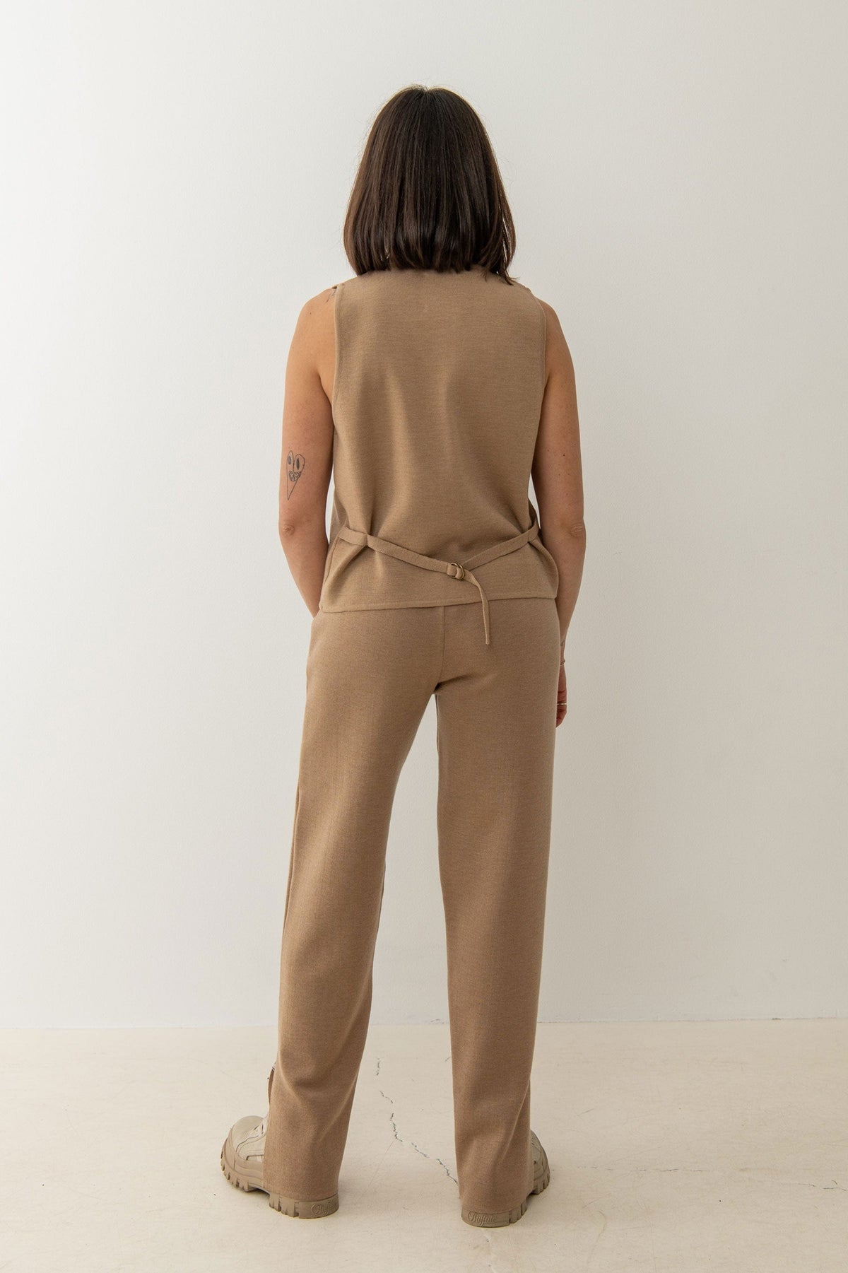 Galante Knitted 100% Merino Waistcoat