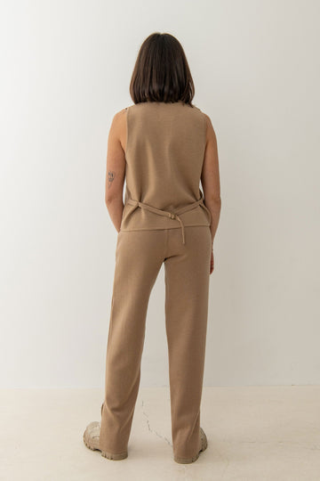 Galante Knitted 100% Merino Waistcoat