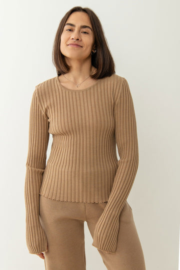Brera 100% Merino Long-sleeve Top