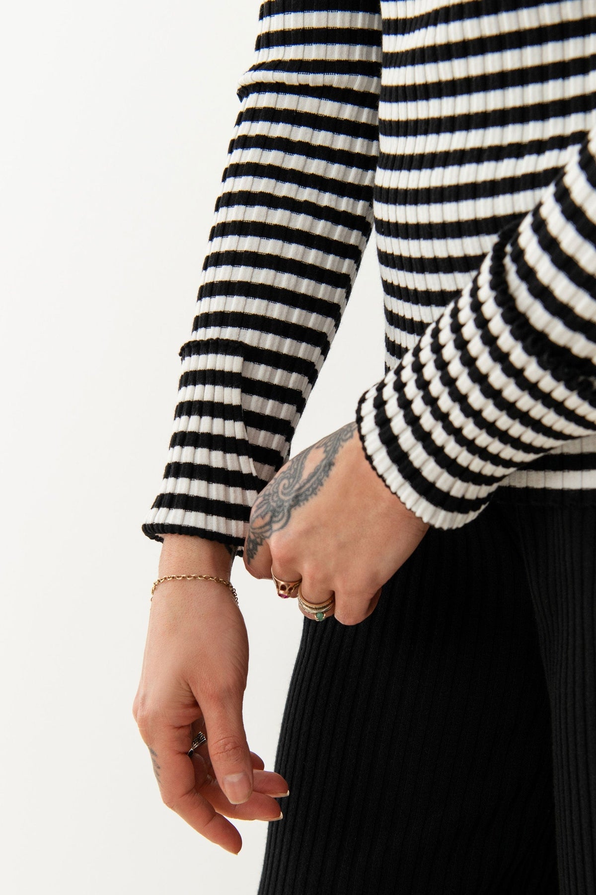 Brera Ribbed Long-Sleeve Top