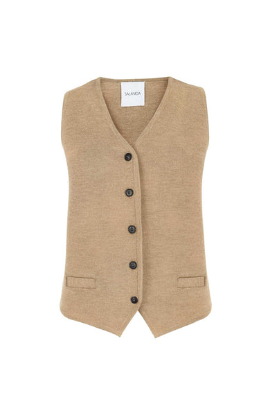 Galante Knitted 100% Merino Waistcoat
