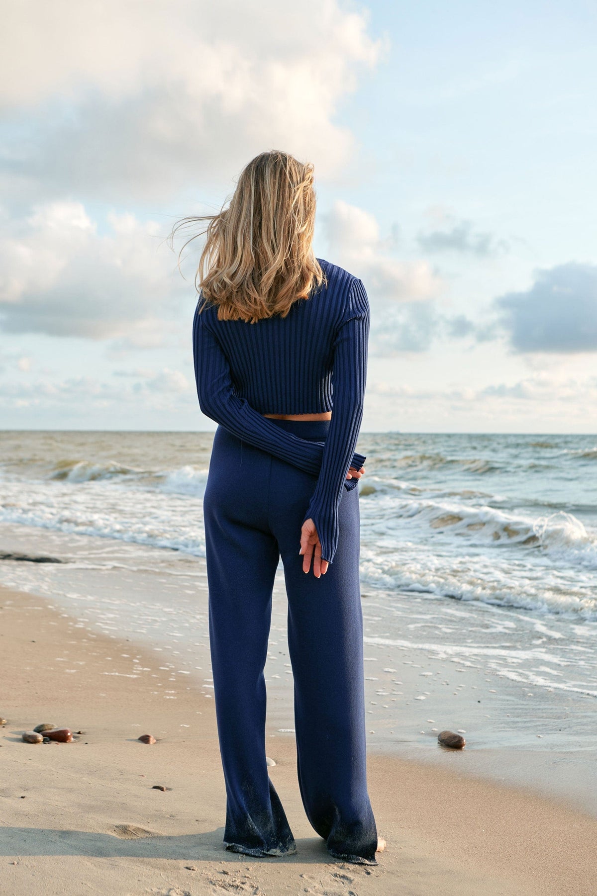 Brera 100% Merino Crop Top