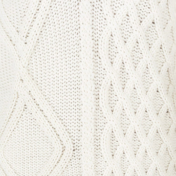 Nonna Cable-Knit 100% Merino Sweater