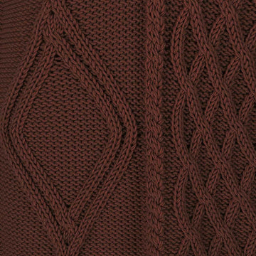 Nonna Cable-Knit 100% Merino Sweater