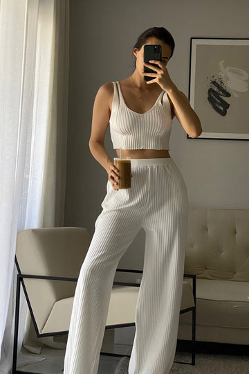 Vera Ribbed Pants